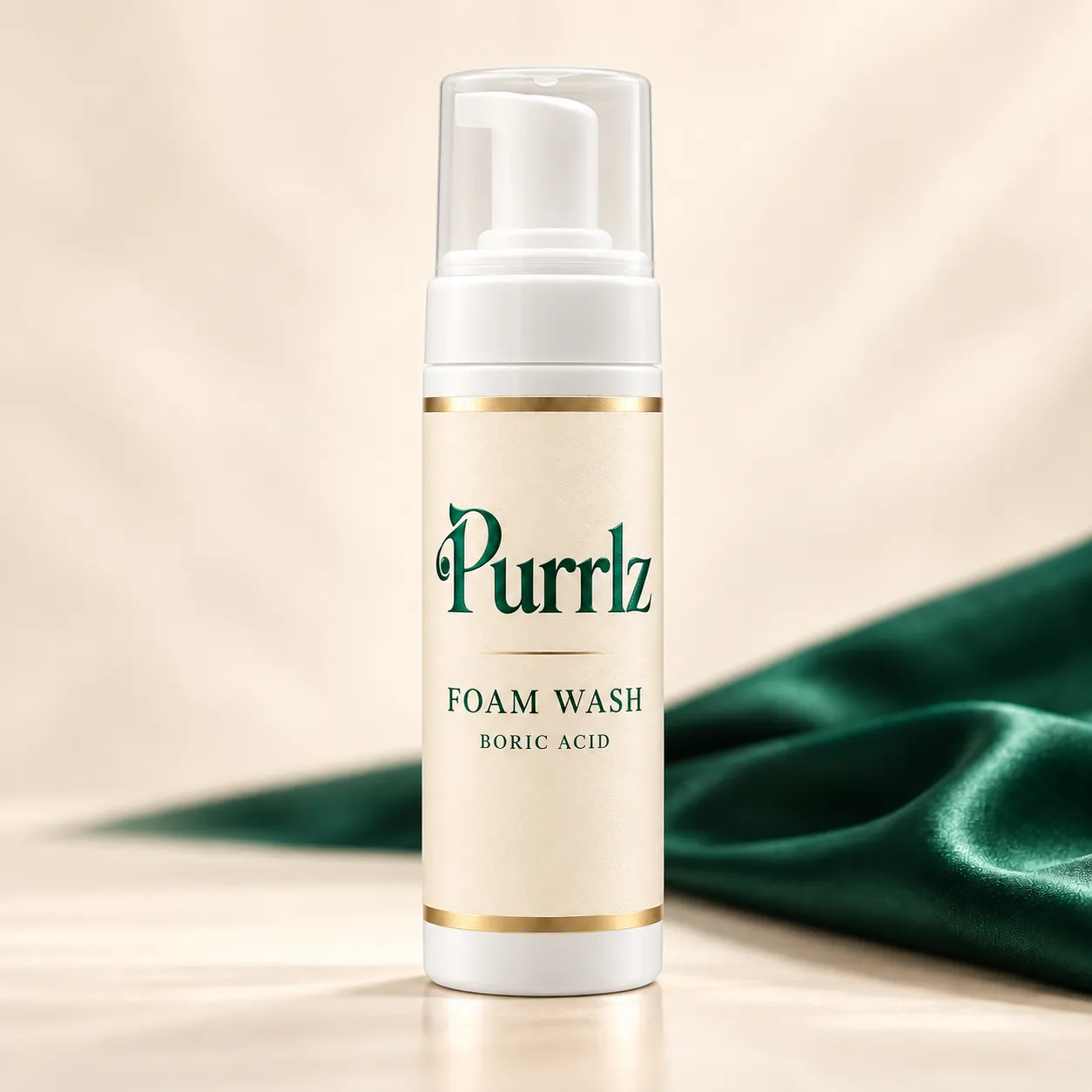 Cloud Nine Boric Acid Foam Wash bottle